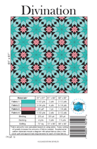 A picture of the back cover of a pattern.