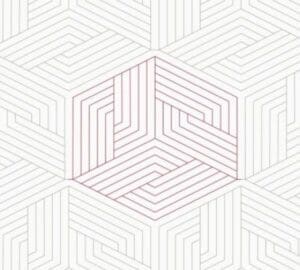 A white background with lines and a pink line in the middle.