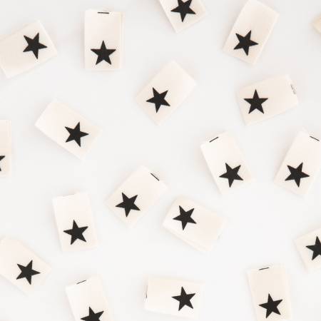 Black Star Organic Cotton Labels - Sarah Hearts Premium Labels - Image 2