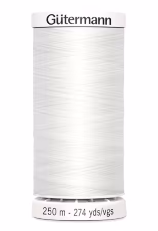 white gutermann 250m