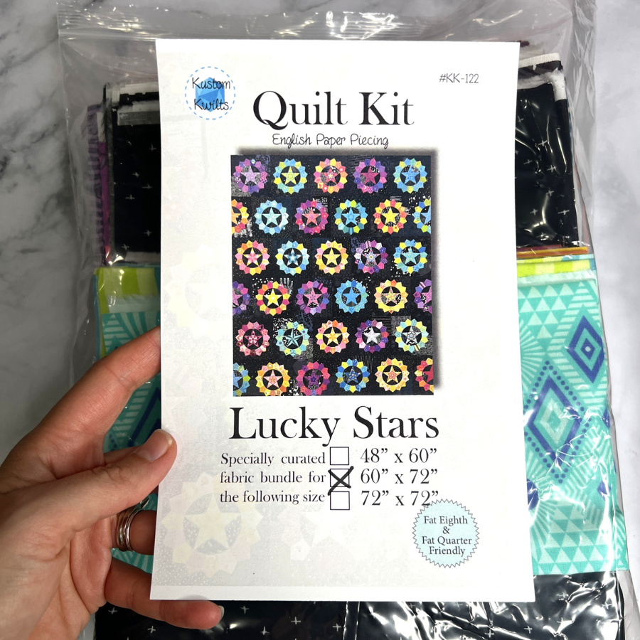 Lucky Stars fabric quilt kit