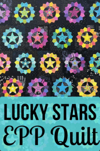 Lucky stars quilt top