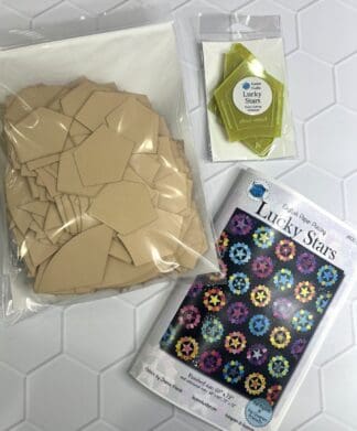 print pattern, acrylic, papers