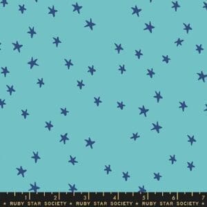 turquoise starry wide