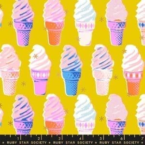 ice cream golden hour