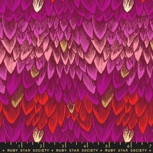 scales metallic rose