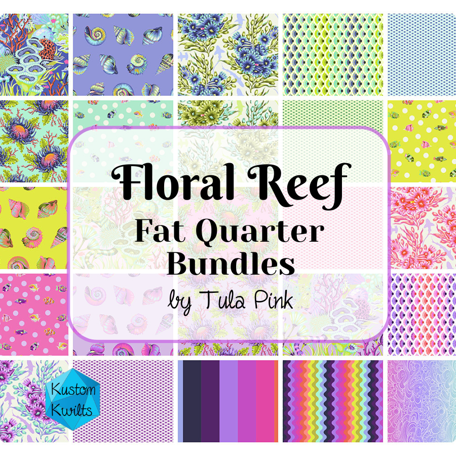 floral reef fat quarter